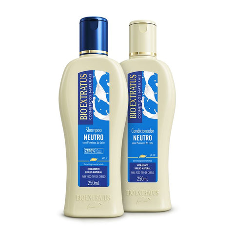 Kit Neutro (250mL) Shampoo e Condicionador