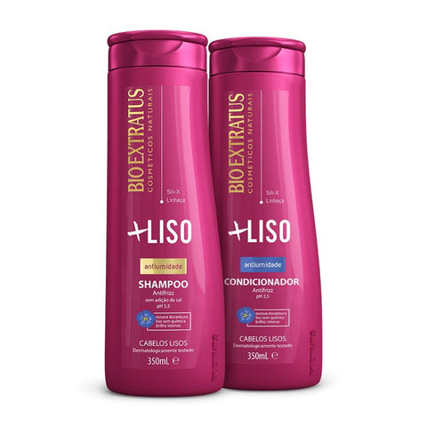 Kit +Liso Shampoo e Condicionador