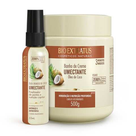 Kit Umectante (500g) Banho de Creme e Óleo Cremoso