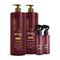 Kit Shitake (1L) Shampoo, Condicionador e Elixir Nutritivo