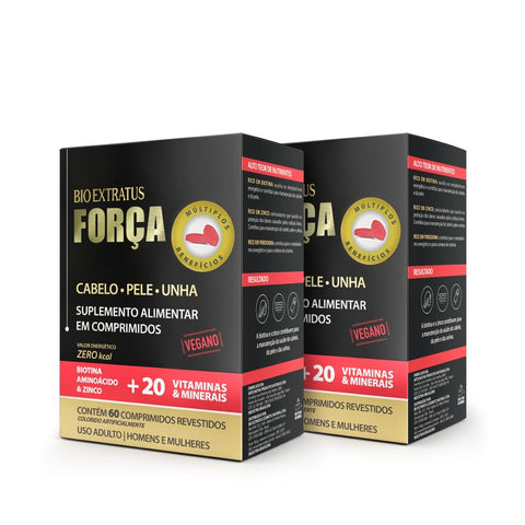 Kit Suplemento Força (Tratamento 4 Meses)
