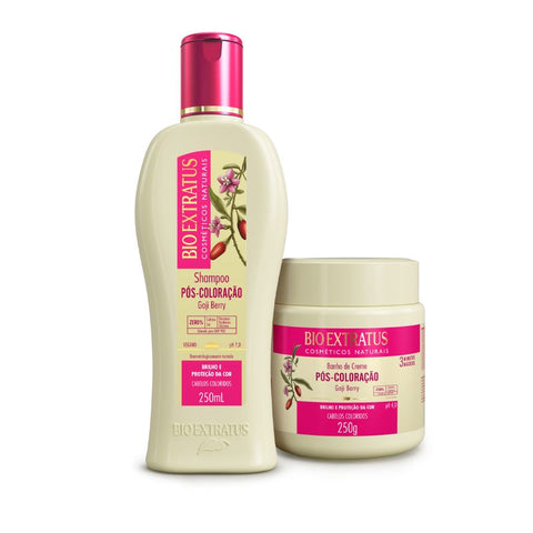 Kit Pós-Coloração (250mL/g) Shampoo e Banho de Creme