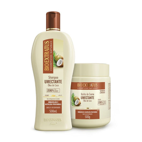 Kit Umectante (500mL/g) Shampoo e Banho de Creme