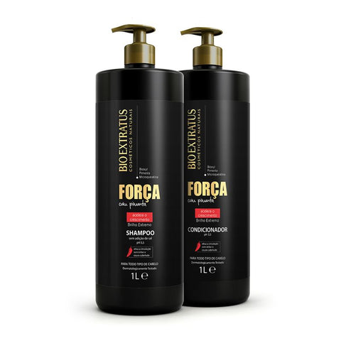 Kit Força (1L) Shampoo e Condicionador