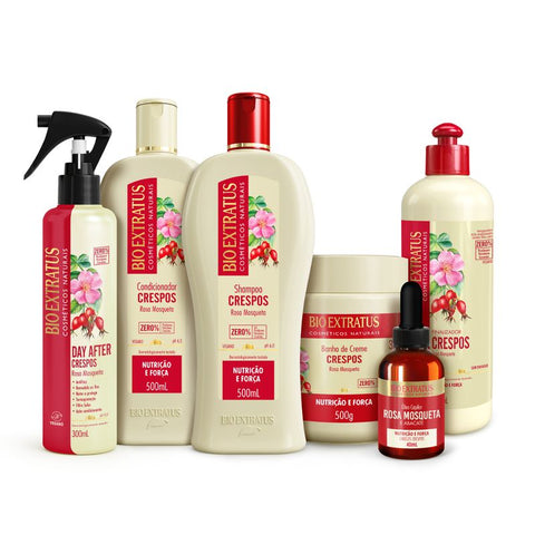 Kit Crespos (500mL/g) Linha Completa