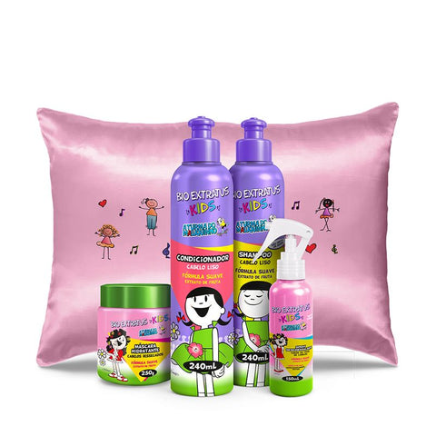 Kit Antifrizz Kids Cabelo Liso