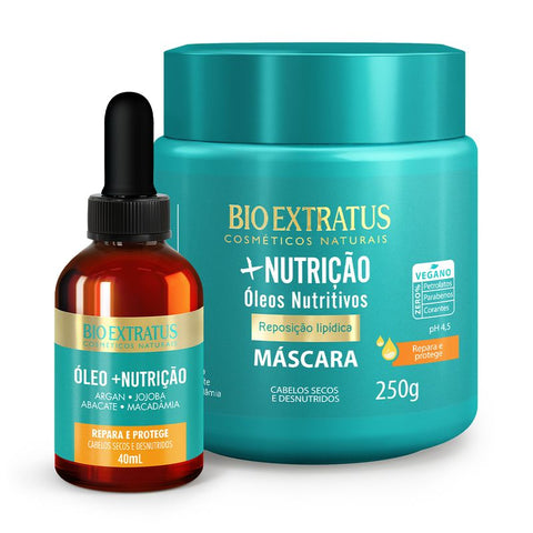 Kit +Nutrição Máscara (250g) e Óleo