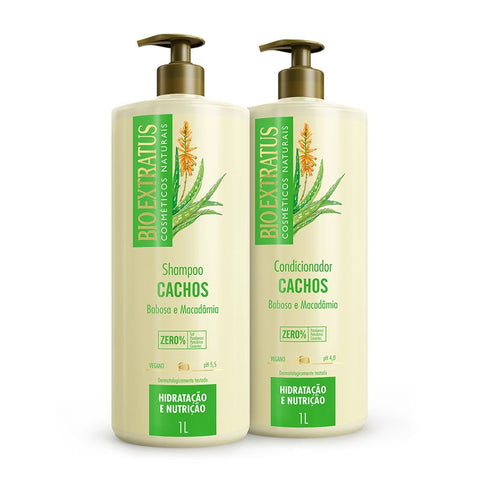 Kit Cachos (1L) Shampoo e Condicionador