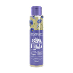 Óleo Cabelo e Corpo Linhaça e Coco 120mL