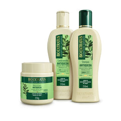 Kit Antiqueda Jaborandi (250mL/g) Shampoo, Condicionador e Banho de Creme