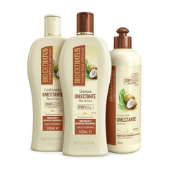 Kit Umectante (500mL) Shampoo, Condicionador e Finalizador