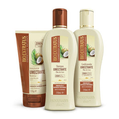 Kit Umectante (250mL) Shampoo, Condicionador e Finalizador
