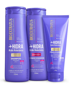 Kit +Hidra Shampoo, Condicionador e Finalizador