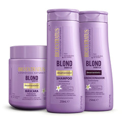 Kit Blond Shampoo, Condicionador e Máscara (500g)