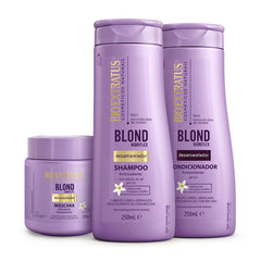 Kit Blond Shampoo, Condicionador e Máscara (250g)