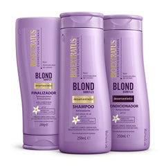 Kit Blond Shampoo, Condicionador e Finalizador
