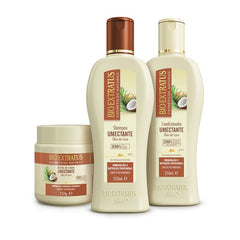 Kit Umectante (250mL/g) Shampoo, Condicionador e Banho de Creme