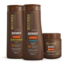 Kit Queravit (250mL/g) Shampoo, Condicionador e Máscara