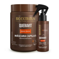 Kit Queravit (1Kg) Máscara e Mega Spray