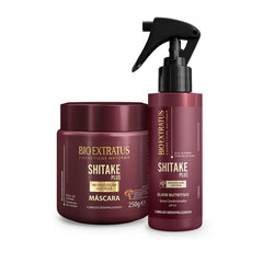 Kit Shitake (250g) Máscara e Elixir Nutritivo