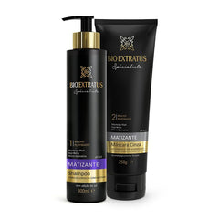 Kit Spécialiste Matizante Shampoo e Máscara Cinza