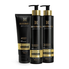 Kit Spécialiste Resgate Shampoo, Condicionador e Finalizador