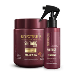 Kit Shitake (500g) Máscara e Elixir Nutritivo