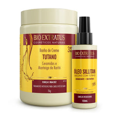 Kit Tutano (1L) Banho de Creme e Óleo Sillitan