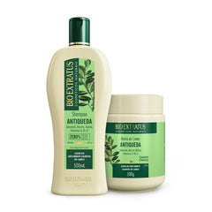 Kit Antiqueda Jaborandi (500mL/g) Shampoo e Banho de Creme