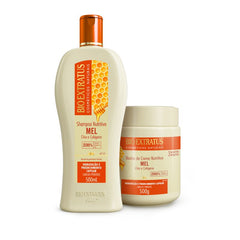 Kit Mel (500mL/g) Shampoo e Banho de Creme
