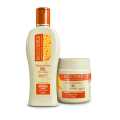 Kit Mel (250mL/g) Shampoo e Banho de Creme