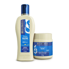 Kit Neutro (250mL/g) Shampoo e Banho de Creme