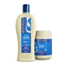 Kit Neutro (500mL/g) Shampoo e Banho de Creme