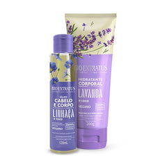 Kit Bio Extratus Corpo Hidratante Lavanda e Óleo Cabelo e Corpo