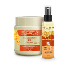 Kit Mel (250g) Banho de Creme e Umectante Bifásico