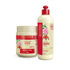 Kit Crespos (500mL/g) Banho de Creme e Finalizador