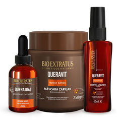Kit Queravit (250g) Máscara e Booster e Cristal Líquido