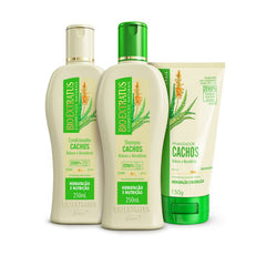Kit Cachos (250mL) Shampoo, Condicionador e Finalizador