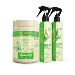 Kit Cachos Banho de Creme (1Kg) e Day After