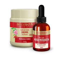 Kit Crespos Banho de Creme (250g) e Óleo