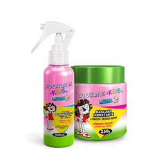 Kit Kids Máscara e Spray Desembaraçante