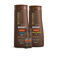 Kit Queravit (250mL/g) Shampoo, Condicionador e Megadose