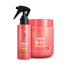 Kit +Brilho Máscara (500g) e Selador de Cutícula