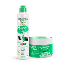 Kit Fun Crespos e Cacheados Shampoo e Máscara