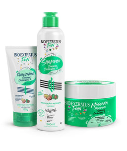 Kit Fun Crespos e Cacheados Linha Completa