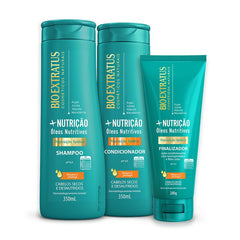 Kit +Nutrição Shampoo, Condicionador e Finalizador