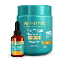 Kit +Nutrição Máscara (500g) e Óleo