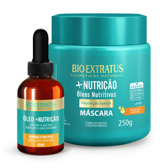 Kit +Nutrição Máscara (250g) e Óleo