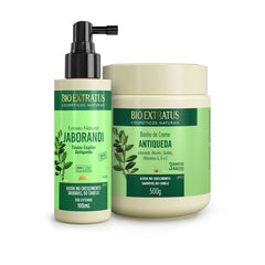 Kit Antiqueda Jaborandi (500g) Banho de Creme e Tônico