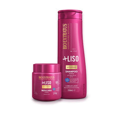 Kit +Liso Shampoo e Máscara (250g)